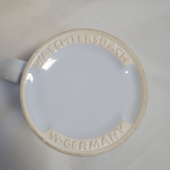 Vintage Waechtersbach Musical Notes White Coffee Mug West Germany - Picture 4 of 6